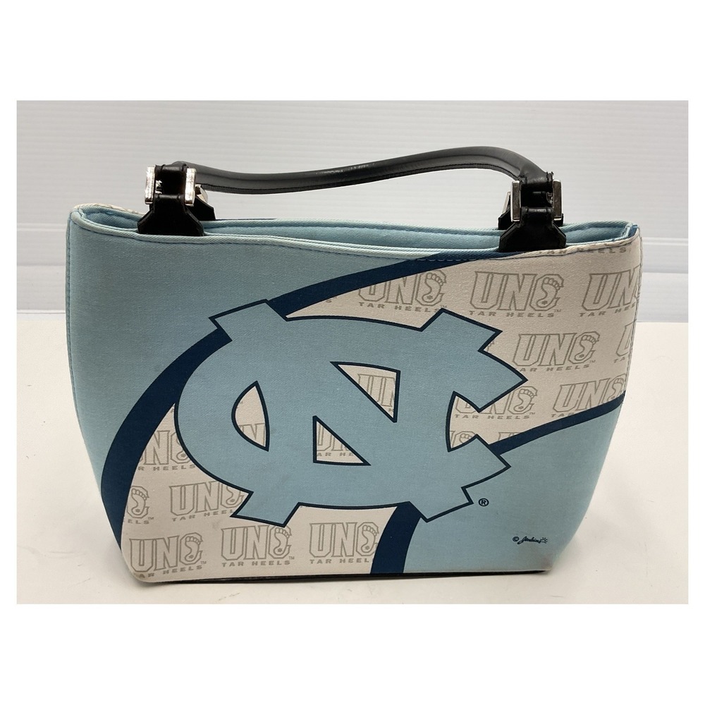 UNC Tar Heels Women's Handbag University North Carolina Blue White Tote Jenkins